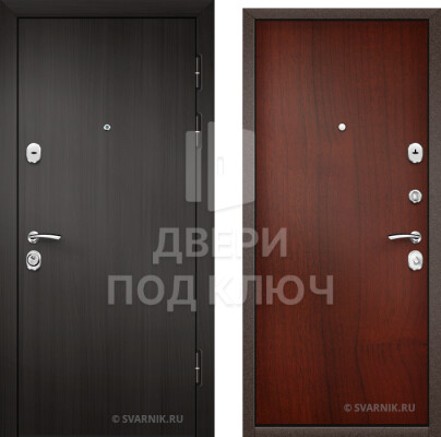 Дверь дизайнерская 2 мм в квартиру с МДФ ДПК-13383