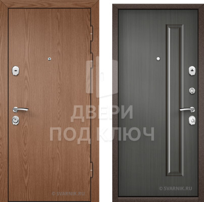 Вторая входная металлическая дверь в офис ДПК-2410