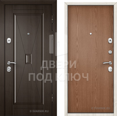 Входная утепленная дверь в квартиру ДПК-9817